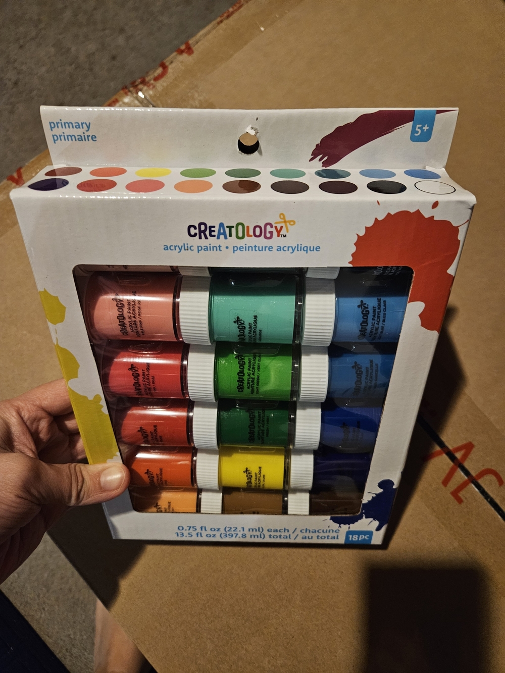 Creatology Primary Acrylic Paint Set - Multi Color